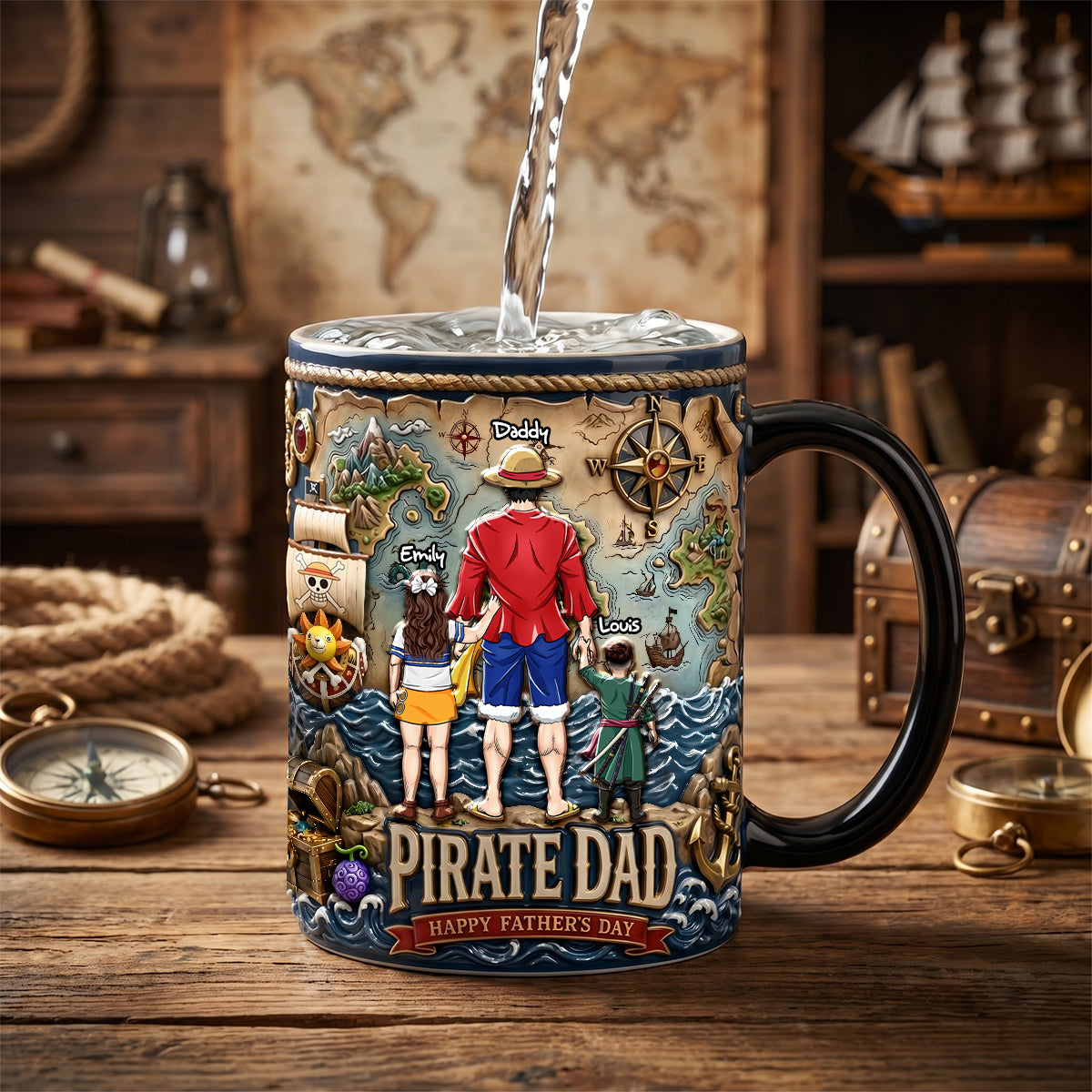 Anime Adventure Magic Coffee Mug - Personalized Gifts For Dad 03tydh230526-Homacus