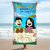 Personalized Gifts For Couple Beach Towel 06topu080125pa-Homacus