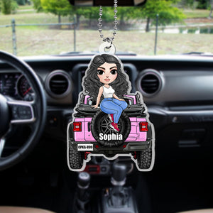Cute Girl Personalized Keychain-Homacus