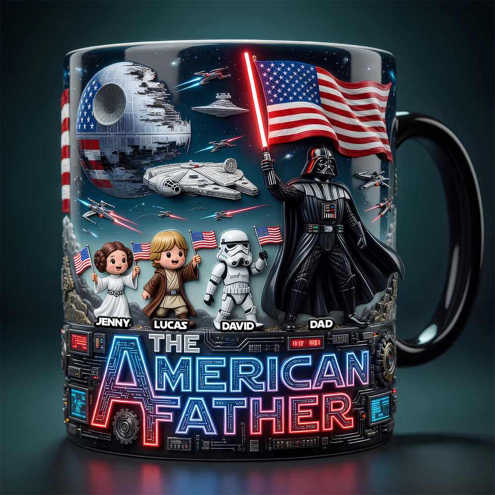 Dad Patriot Troop Magic Mug - Personalized Gifts For Dads 02qhdt010526-Homacus