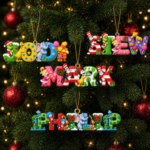 Christmas Alphabet Ornament - Personalized Gifts For Christmas 03padt081026-Homacus