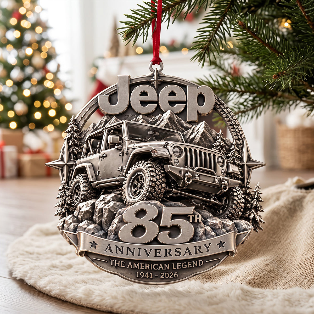 Legendary Explorer Milestone Ornament, Personalized Gifts For Off-road Lovers 09qhtn121026-Homacus