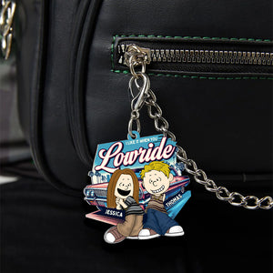 Personalized Gifts For Couple Keychain, Love Lowrider Car 01qhdt040125hg-Homacus