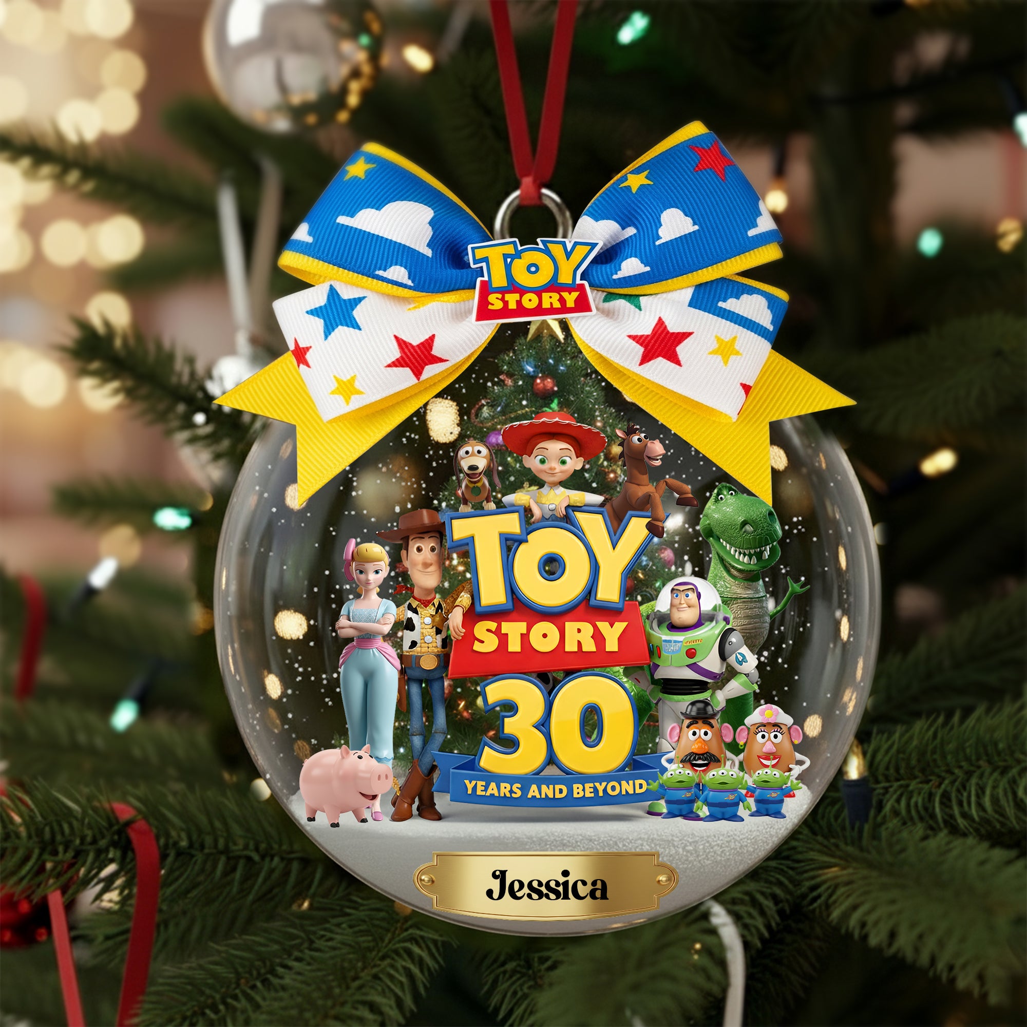 30 Years of Laughter, Love & Beyond Ornament - Personalized Christmas Gifts For Fans 04HYLU290925-Homacus