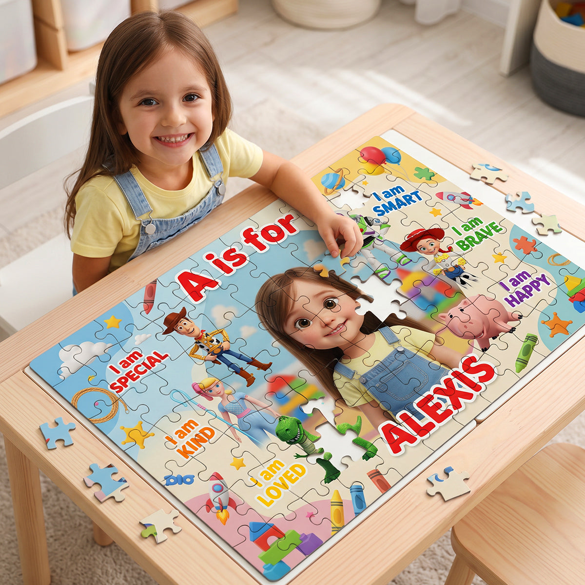 Custom Photo Jigsaw Puzzle - Personalized Gifts For Kid 02nata060726-Homacus