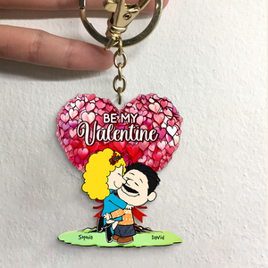 Personalized Gifts For Couple Keychain 03xqpu281124hhhg-Homacus