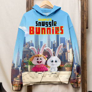 Personalized Gifts For Mom 3D Shirt, Snuggle Bunny 08tgqn210225-Homacus