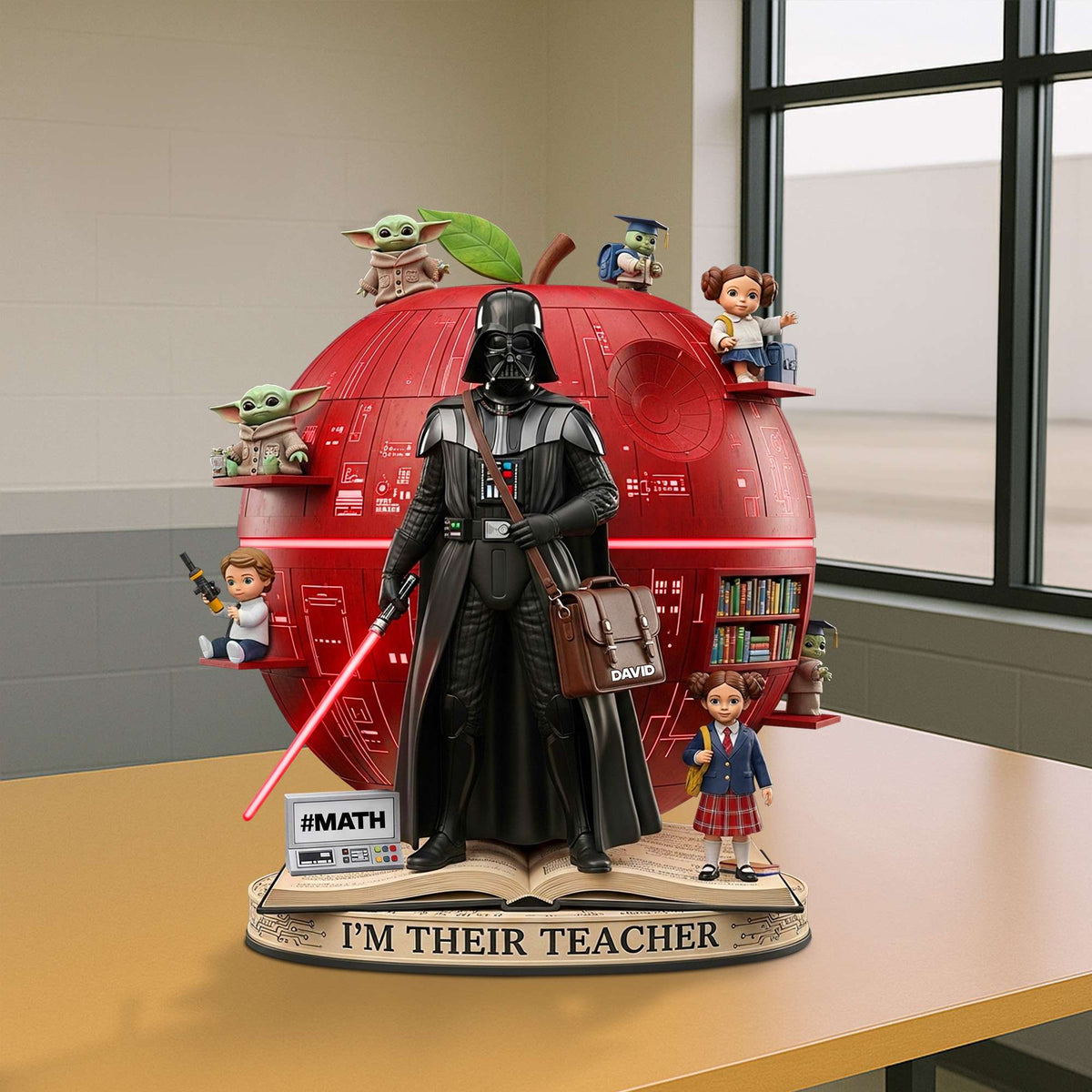 Galactic Teacher Acrylic Plaque - Personalized Gifts For Teacher 03TGTN140625-Homacus