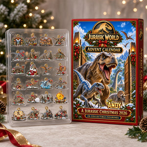 Roaring Creatures Christmas Advent Calendar Blind Box - Personalized Gifts 02tydh121026-Homacus