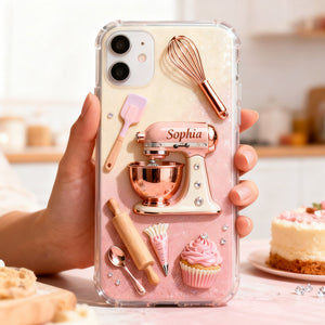 Baking Girl Phone Case - Personalized Gifts For Baking Lovers 04pgdt070226-Homacus