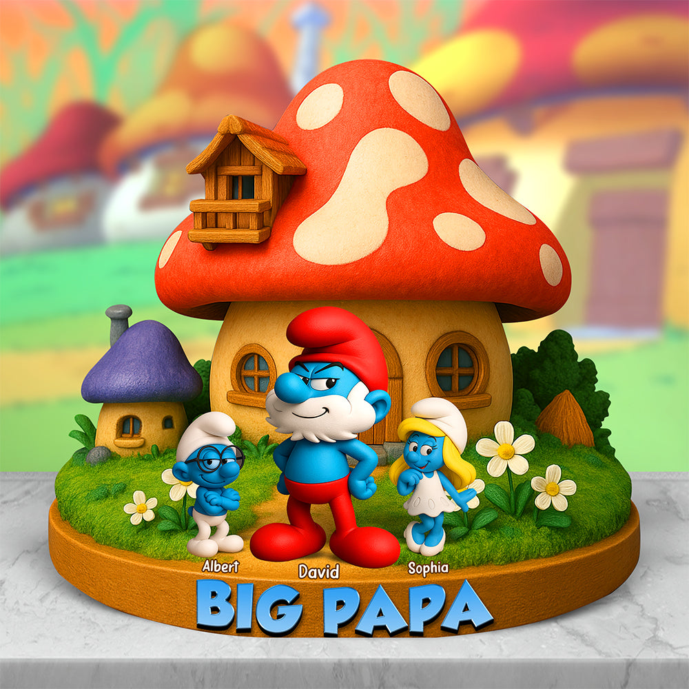 Big Dad Acrylic Plaque - Personalized Gifts For Dad 01toqn050525-Homacus