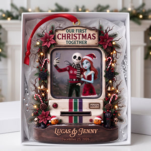 Our Christmas Together Acrylic Ornament – Personalized Gifts For Couple 06TOTN010826-Homacus