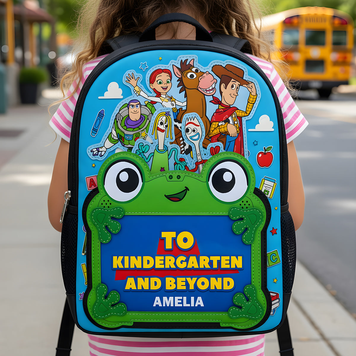 Back To School Kids Backpack - Personalized Gifts For Kids School Bag 05NADT160626-Homacus