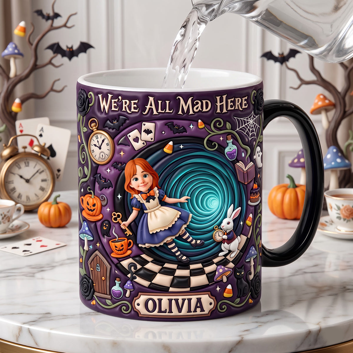 Whimsical Adventure Magic Mug - Personalized Gifts For Fantasy Lovers 01HADH070826