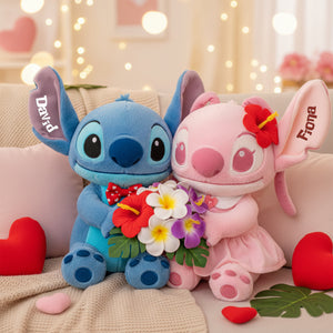 Island Tropical Couple Pillow - Personalized Gifts For Couples 05PGLU241125-Homacus