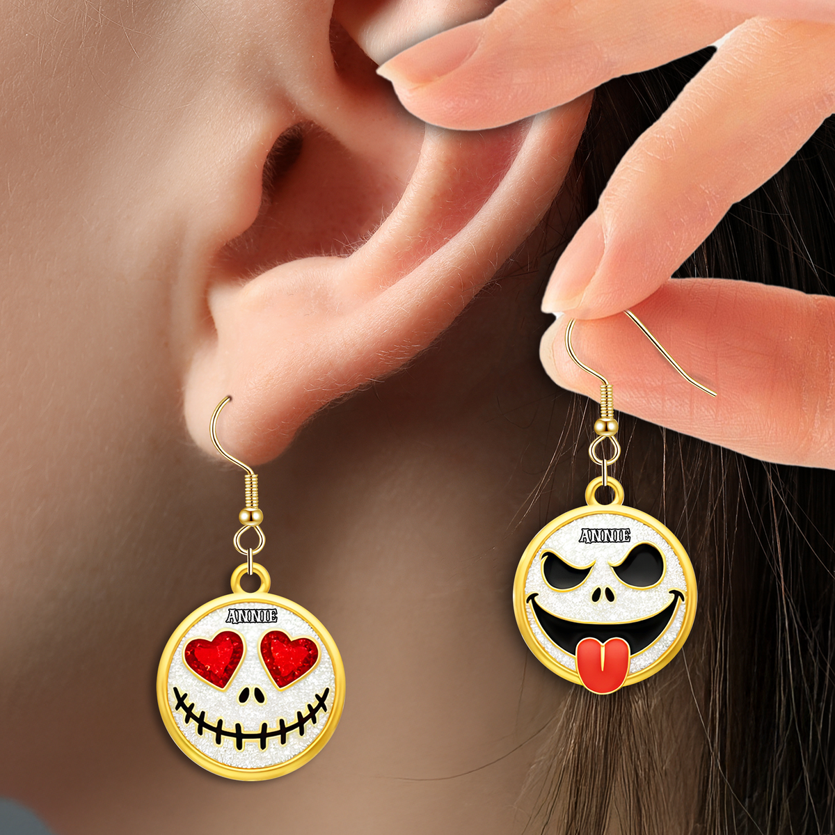 Bold Mood Acrylic Earrings - Personalized Gifts For Her 01OHLU260625-Homacus