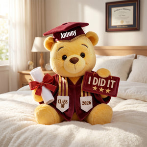 I Did It - Class Of 2026 Graduation Pillow - Personalized Gifts For Graduates 02ohdh130526-Homacus