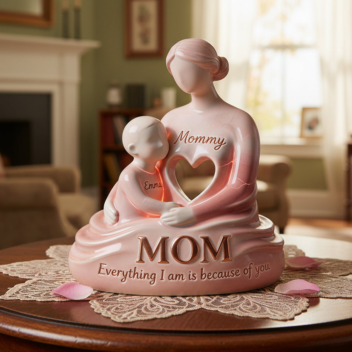Loving Nurturing Mom Plaque - Personalized Gifts For Moms 02QHTA270226
