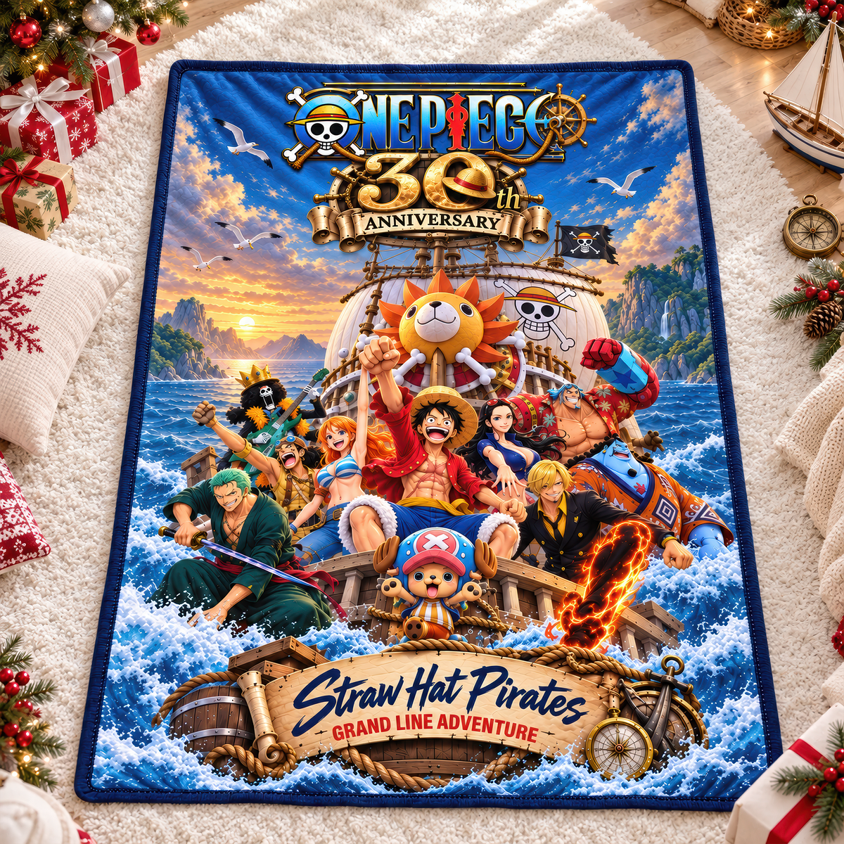 30 Years of Epic Voyages Blanket - Personalized Anniversary Gifts 05TTQN101026-Homacus
