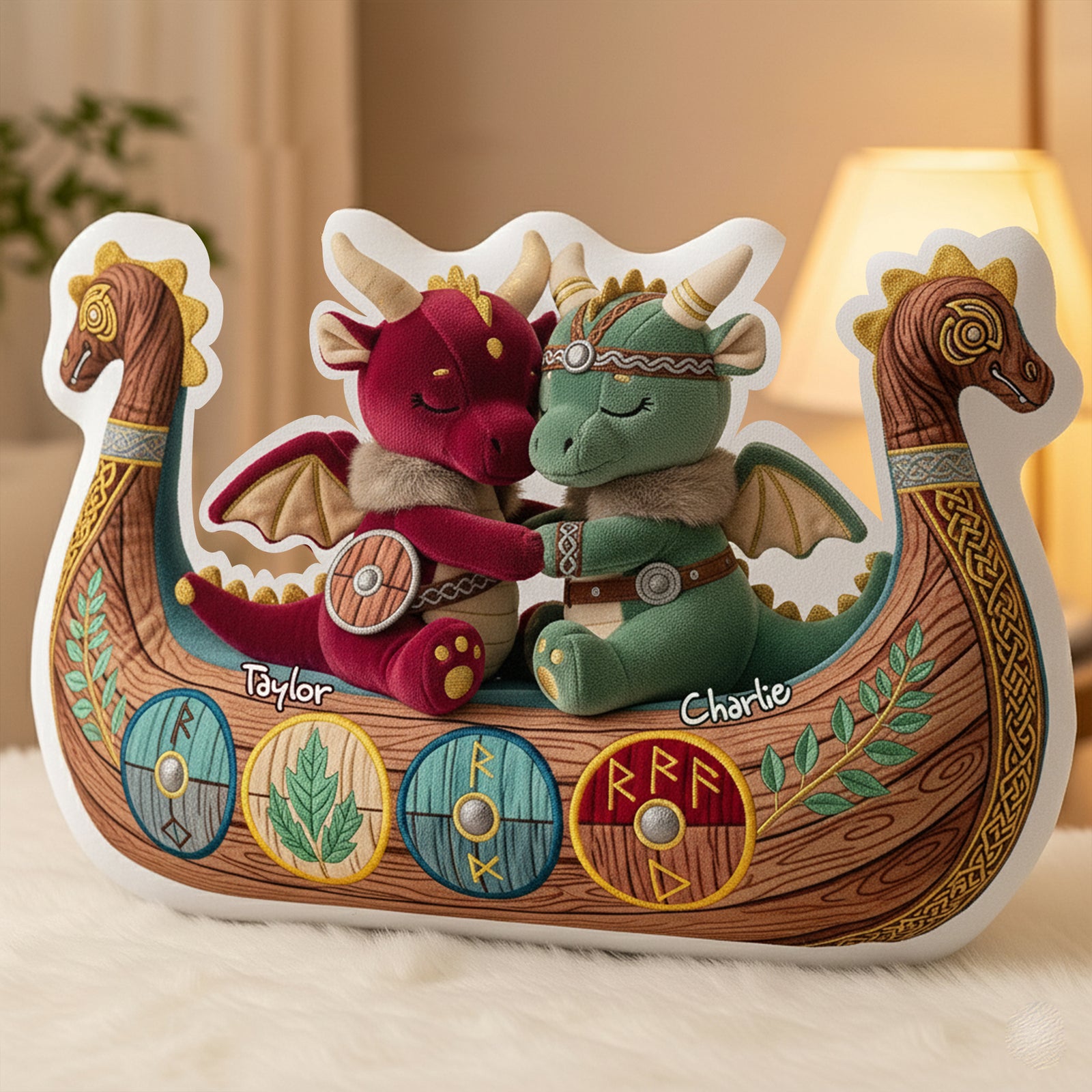 Cuddly Couple Pillow - Personalized Gifts For Couple 05PGLU031225-Homacus