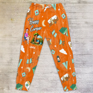 Personalized Gifts For Campers Sweatpants Happy Camper 02KADT140225PA-Homacus