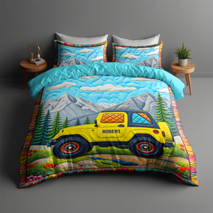 Personalized Gifts For Off-road Quilt Bed Set 021hupu040225-Homacus