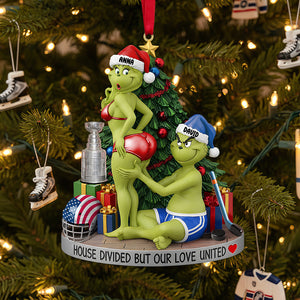 Personalized Funny Gifts For Ice Hockey-loving Couple Christmas Ornament 02hutn250925-Homacus