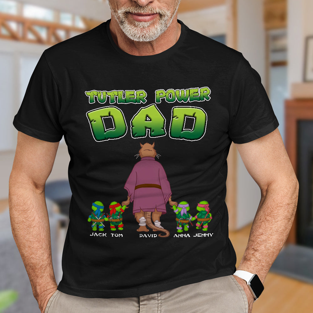 Personalized Gifts For Dad Shirt Tutler Power Dad 03natn240523-Homacus