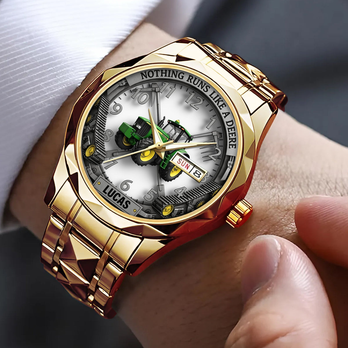 Personalized Gifts For Tractor Lovers Men’s Watch 05tgtn240725-Homacus