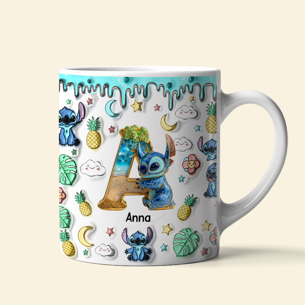 Custom Alphabet Letter Coffee Mug – Personalized Gifts for Cute Monsters 01tgqn110625-Homacus