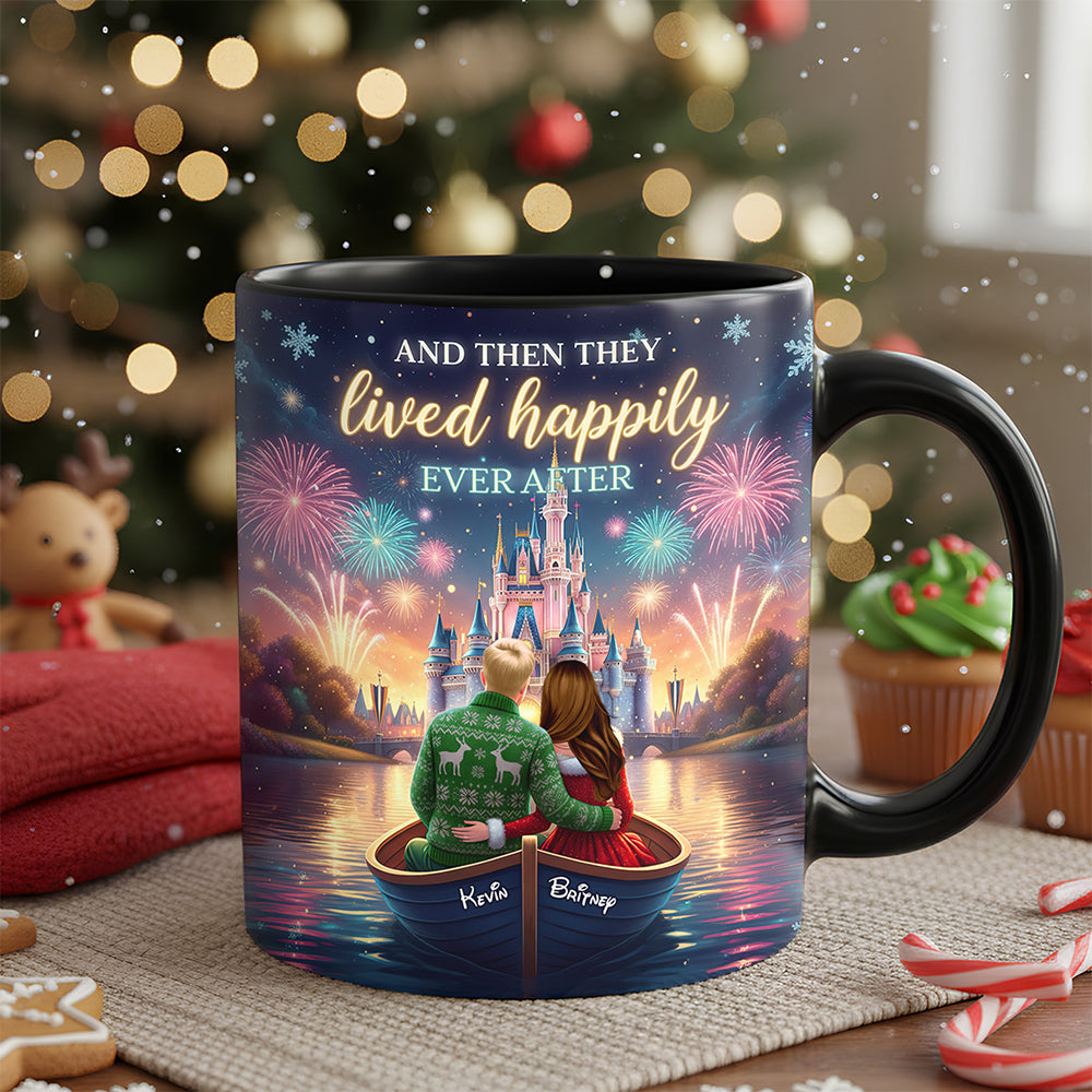 Couple Forerver Love Mug Personalized Gifts For Couple 02HUDT241125-Homacus