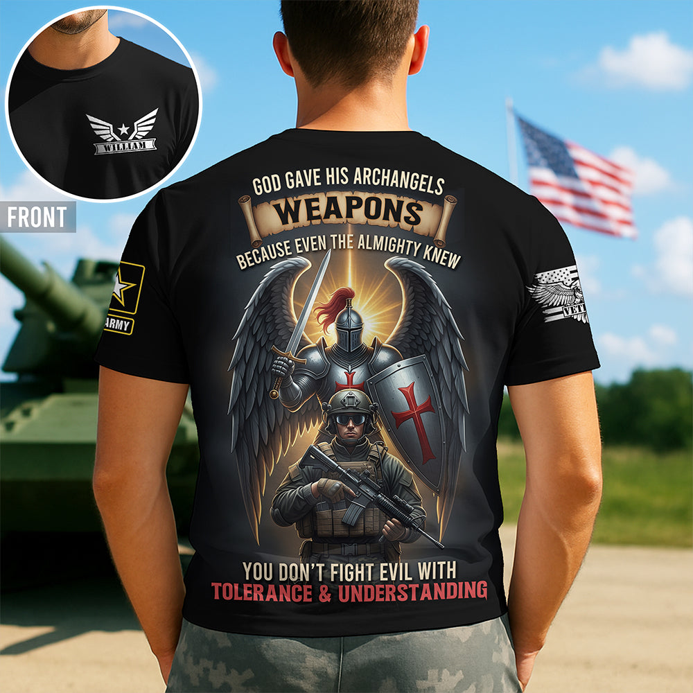 Faithful Warrior 3D Shirt – Personalized Gifts For Veteran 04huqn180725-Homacus