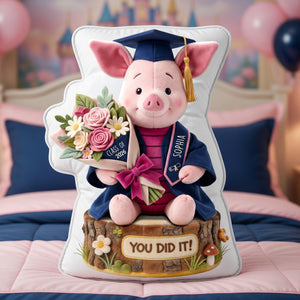 Graduation Custom Shape Pillow - Personalized Gifts For Graduates 01paqn130526-Homacus