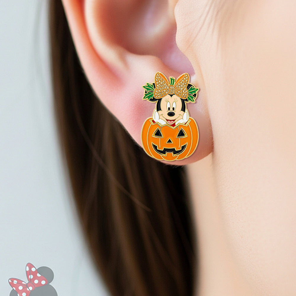 Halloween Cute Stud Earrings Personalized Gifts For Fans 01PGDT180825-Homacus