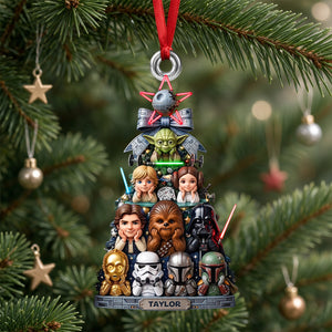 Lovely Deep Space Acrylic Ornament, Personalized Christmas Gifts 09qhdh091026-Homacus