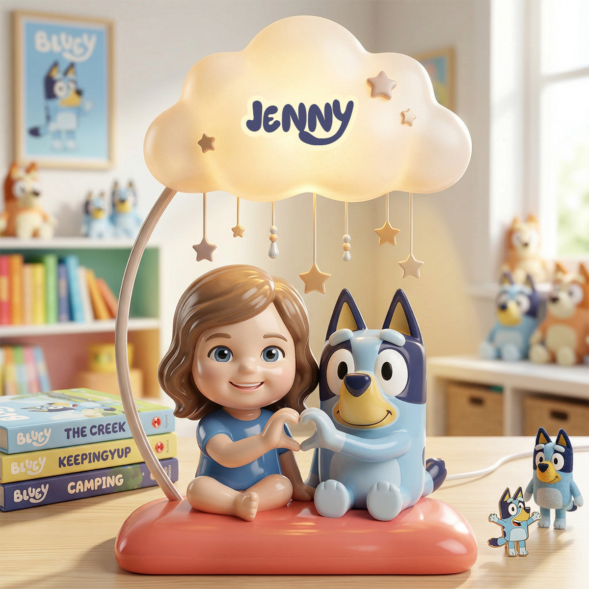 Lovely Floating Cloud Light Box - Custom Photo Gifts For Kids 04natn020426-Homacus