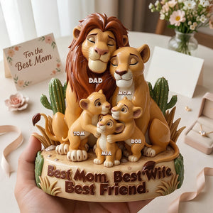 Best Mom Acrylic Plaque - Personalized Gifts For Mother's Day 03tydt120326-Homacus
