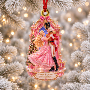 Forever With You Acrylic Ornament - Personalized Christmas Gifts For Couples 08ttdh160926-Homacus