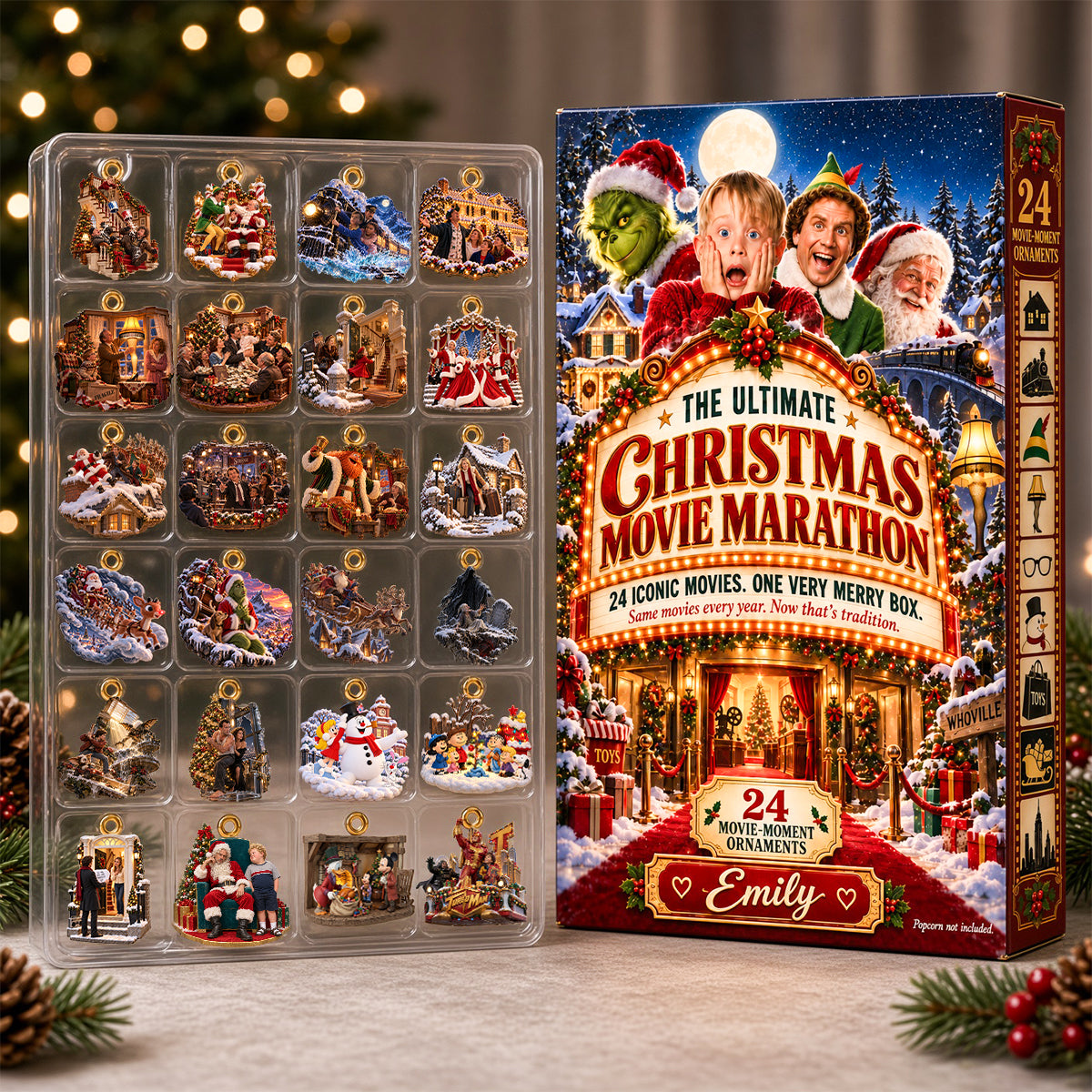 The Ultimate Christmas Movie Marathon Advent Calendar Blind Box - Personalized Christmas Gifts 01hadh071026-Homacus