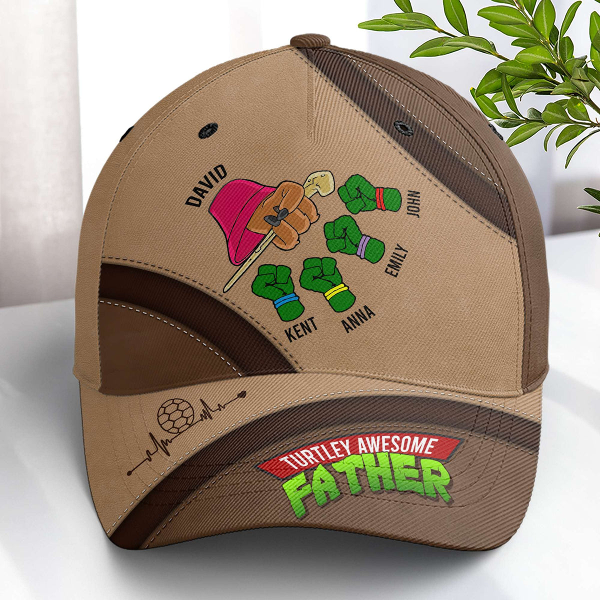 Turtle Dad Classic Cap - Personalized Gifts For Father 03naqn310524-Homacus