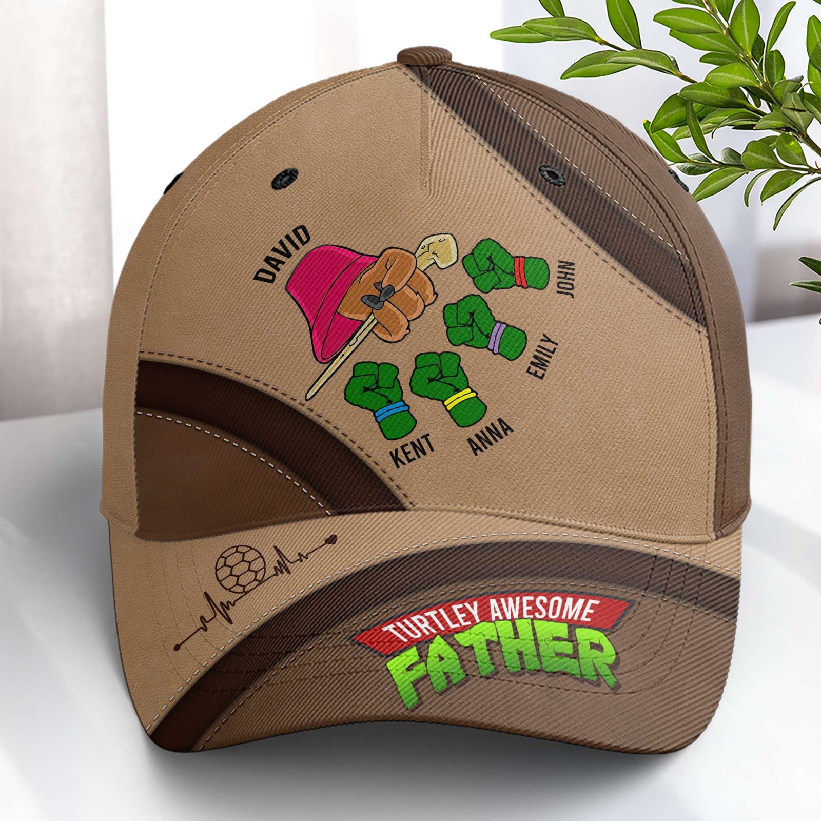 Turtle Dad Classic Cap - Personalized Gifts For Father 03naqn310524-Homacus
