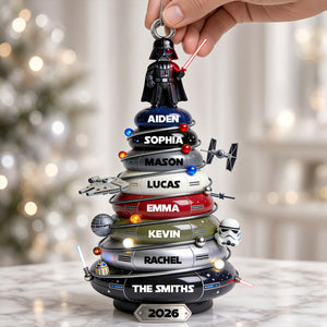 Epic Space Tree Acrylic Ornament - Personalized Gift For Christmas 03TODT220926-Homacus