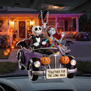 Together For The Long Haul Car Ornament - Personalized Gifts For Couples 06pgtn0608026-Homacus