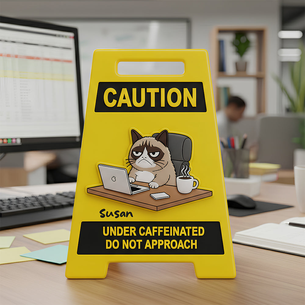 Grumpy Officer - Acrylic Plaque Personalized Gifts For Coworkers 04PGDT271125-Homacus