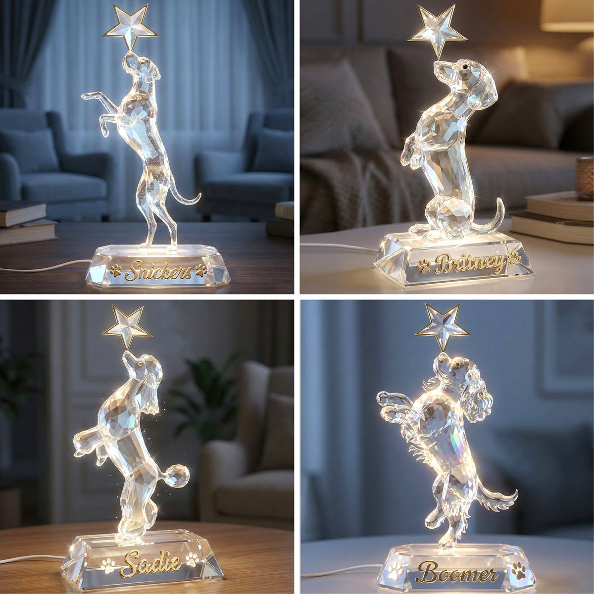 Cute Dog Standing Up Playing With Star Light Box – Personalized Gifts For Dog Lovers 05qhqn251225-Homacus