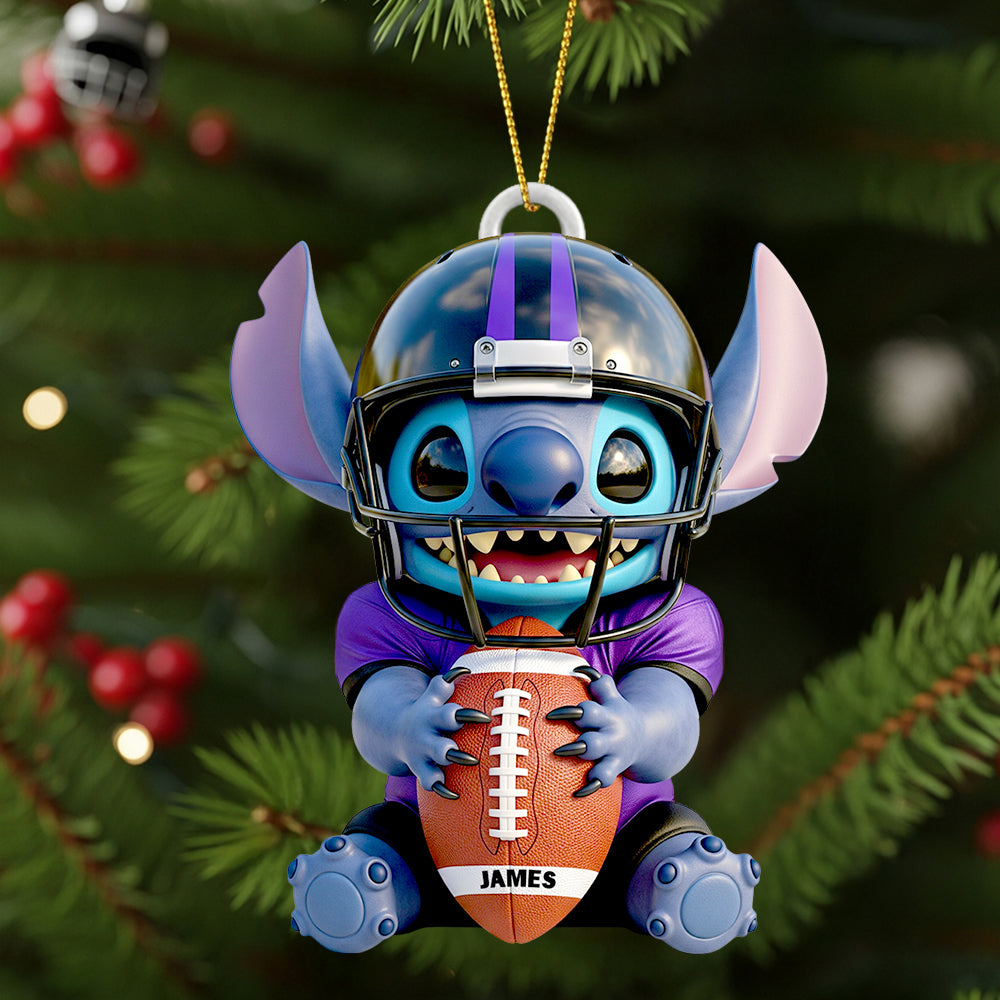 Tropical Alien Ornament - Personalized Gifts For Sports Fans 04HUDT090925-Homacus