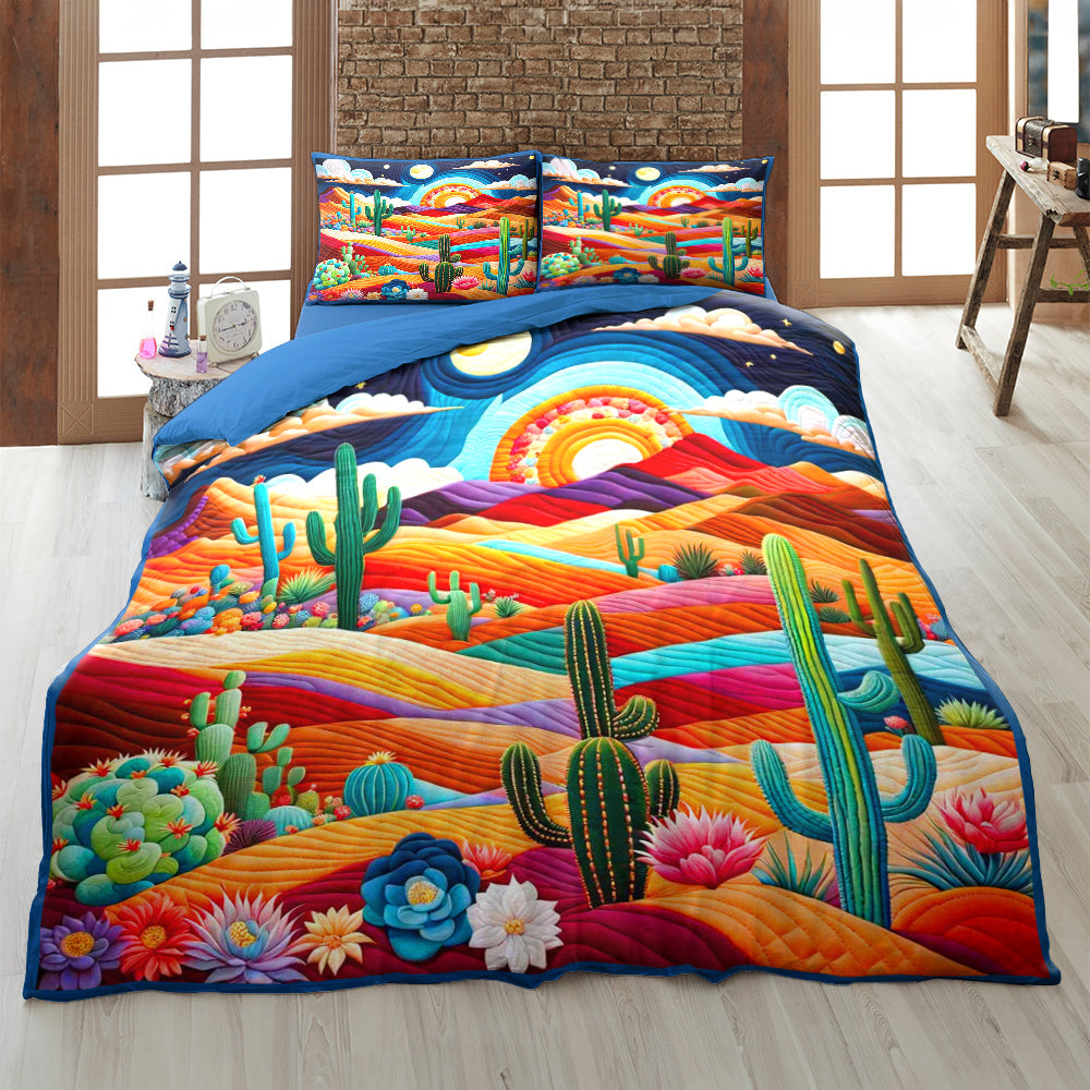 Catus Quilt Bed Set 042hutn210125-Homacus