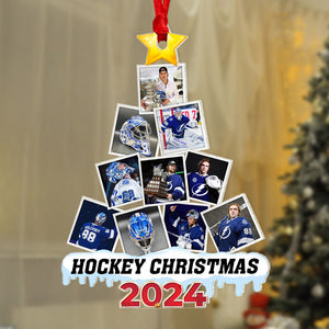 Custom Photo Gifts For Ice Hockey Lovers Ornament 06hupu170824 ct141124-Homacus