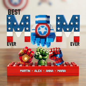 Mom Squad Bump Power Acrylic Plaque - Personalized Gifts For Mom 03OHDT030426-Homacus