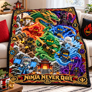 Elemental Warrior Christmas Blanket - Personalized Gifts For Action Figure Lovers 03TTLU071026-Homacus